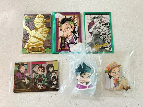 Demon Slayer: Kimetsu no Yaiba Shinazugawa Genya Onemutan Wafer Card Year of the Dragon Picnic Acrylic