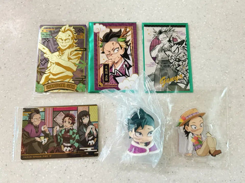 Demon Slayer: Kimetsu no Yaiba Shinazugawa Genya Onemutan Wafer Card Year of the Dragon Picnic Acrylic