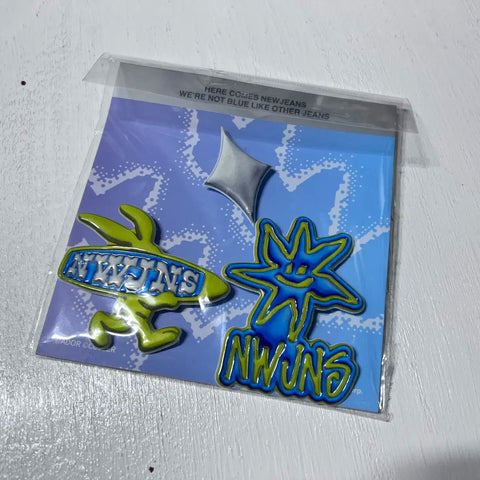 Bộ 3 miếng NewJeans Kkore Sticker NewJeans Stickon