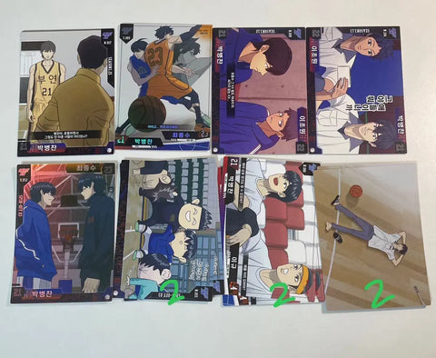 Garbage Time Park Byungchan collecting card transfer, Jjakpung doll Choi Jongsu Seong Junsu Jeon Youngjoong photocard unofficial goods freebie