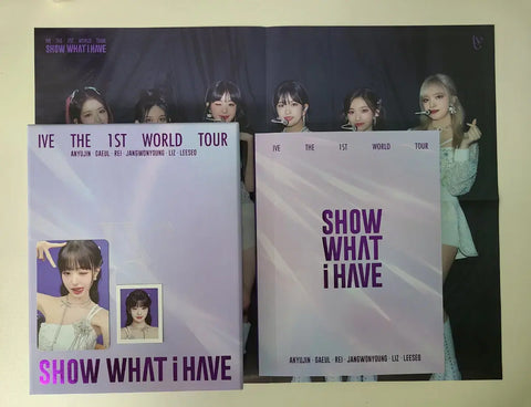 IVE Wonyoung Show What I Have World Tour DVD full set transfer