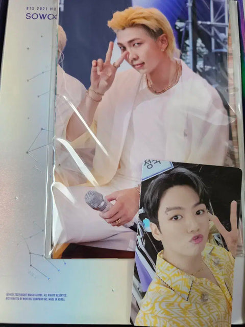 BTS Bangtan Sonyeondan Mikrokosmos Blu-ray Jungkook photocard included