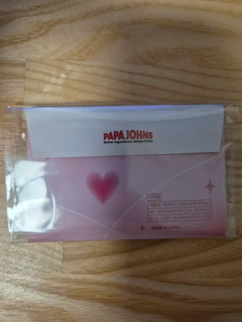 Papa John's IVE Photocards 7th Set Unopened