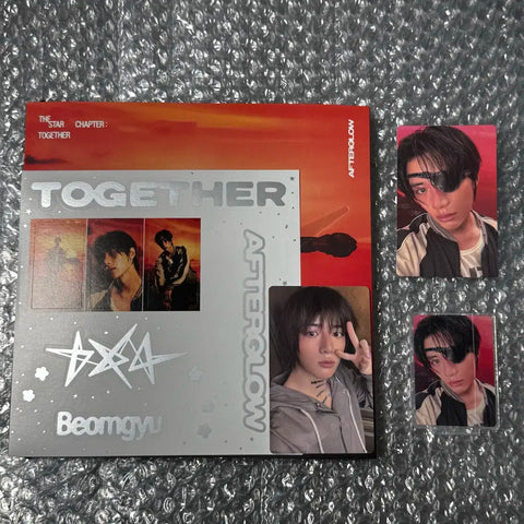 TXT (Tomorrow X Together) Phiên bản Afterglow của The Star Seekers Together Thẻ ảnh Choi Beomgyu