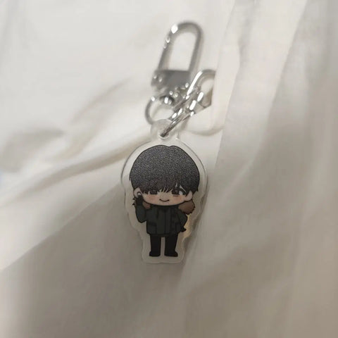Veteran 2 Park Sun-woo Mini Double-Sided Keychain Jung Hae-in