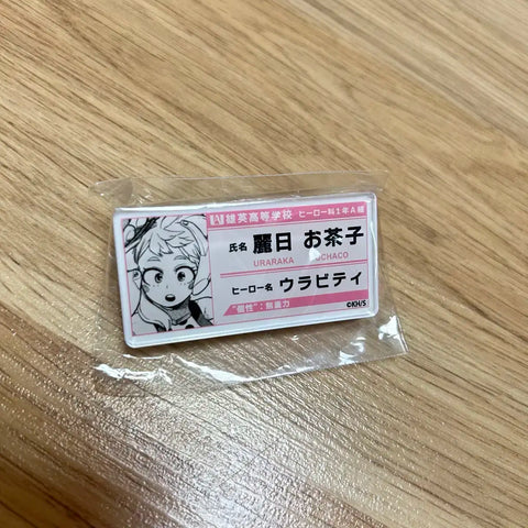 My Hero Academia, My Hero Academia, Uraraka Ochaco, Jump Shop, Hàng hóa thẻ tên Acrylic