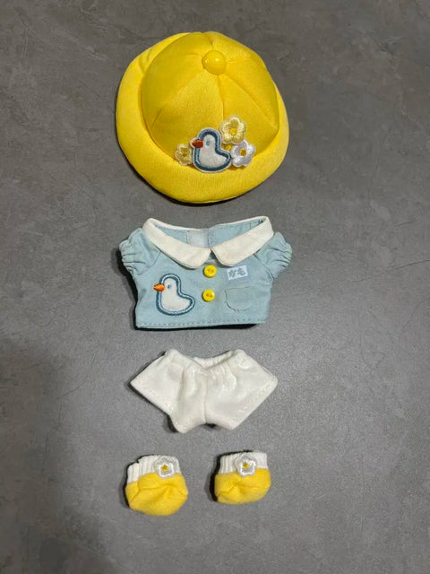 10cm cotton doll doll clothes no attribute kindergarten uniform doll clothes transfer idol