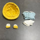 10cm cotton doll doll clothes no attribute kindergarten uniform doll clothes transfer idol