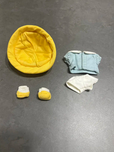 10cm cotton doll doll clothes no attribute kindergarten uniform doll clothes transfer idol