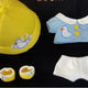 10cm cotton doll doll clothes no attribute kindergarten uniform doll clothes transfer idol