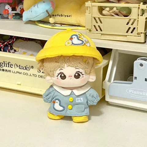 10cm cotton doll doll clothes no attribute kindergarten uniform doll clothes transfer idol