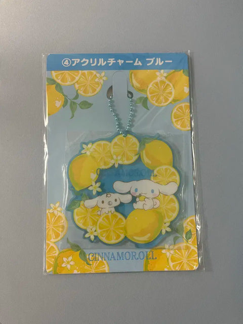 Cinnamoroll Lemon Ichiban Kuji Lottery No. 4 Acrylic Charm Acrylic Keychain Unopened