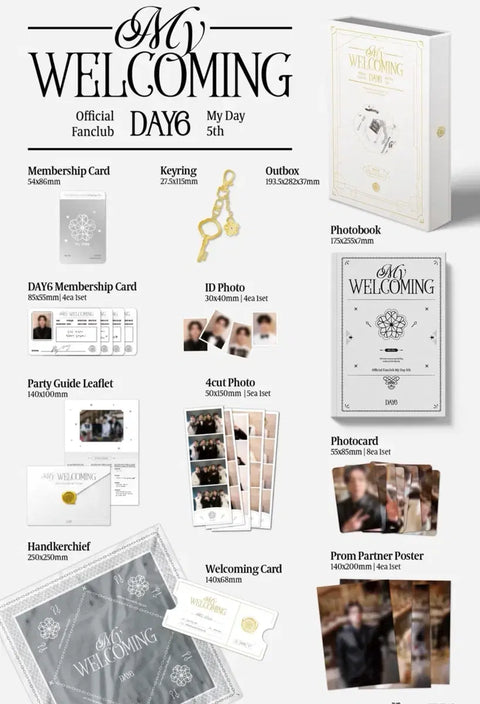 Bộ sản phẩm My Day thế hệ thứ 5 của DAY6