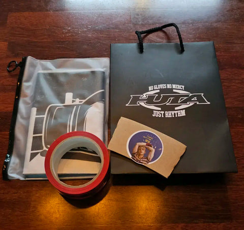 BTOB Lee Minhyuk Huta MuCore Fans Support Event Slogan+Tape+Shopping Bag Set