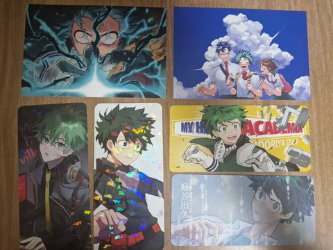 Midoriya postcard, unofficial photocard