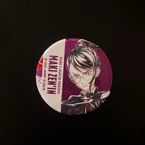 Jujutsu Kaisen Maki can badge