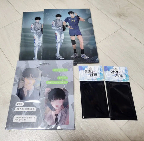 Scent Boundary Lenticular Team Resin Clear File Photocard