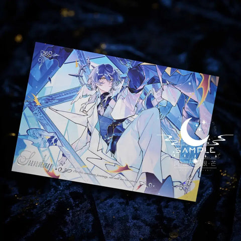 Honkai Star Rail Unofficial Merchandise Sunday Postcard