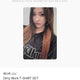 Selling aespa Dirty Work MD Ningning T-shirt photocard!