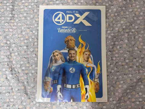 Áp phích Fantastic Four 4DX