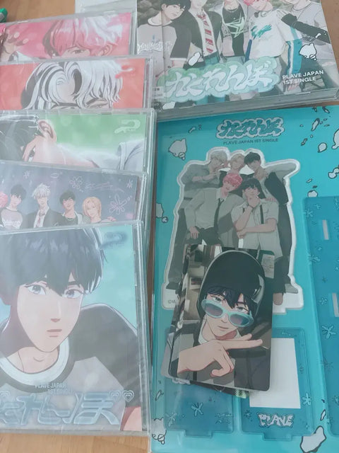 Selling Plave Hide and Seek Weverse All-Comes (complete set).