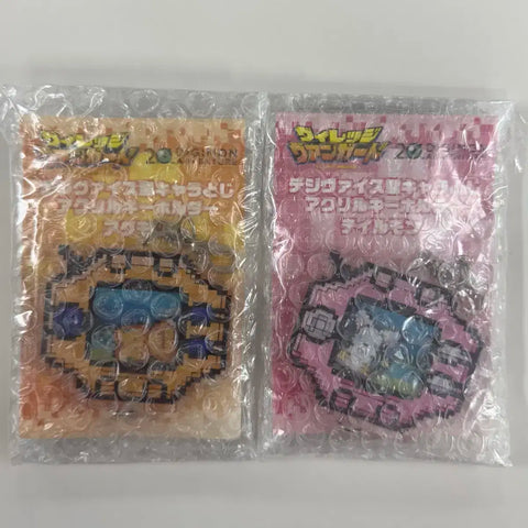 Móc chìa khóa Acrylic loại Digimon Adventure Digivice Agumon Gatomon