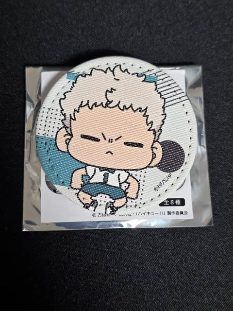 Haikyuu Mochochyo Badge Aone