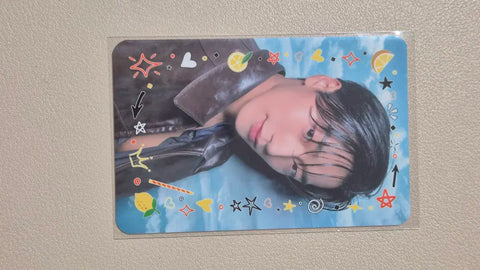 ATEEZ San Fansign Photocard Golden Hour Part.3