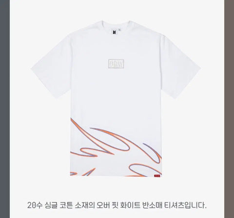 Suga D-Day Oversized T-shirt Large BTS SUGA Min Yoongi D-Day