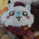 Chiikawa Momonga Station Worker Keychain Doll