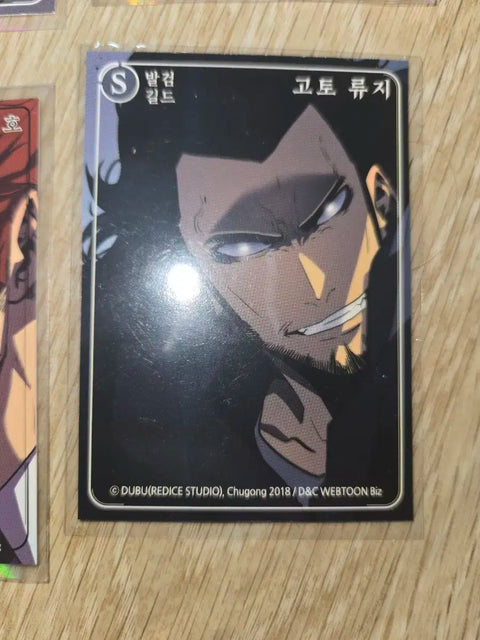 Solo Leveling First Edition Character Card for Sale