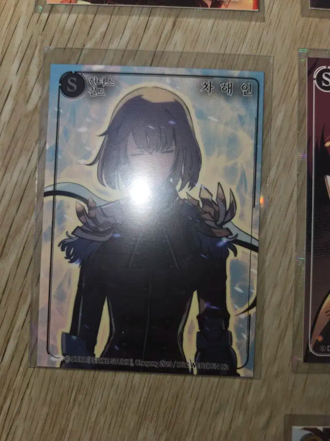 Solo Leveling First Edition Character Card for Sale