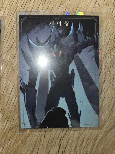 Solo Leveling First Edition Character Card for Sale