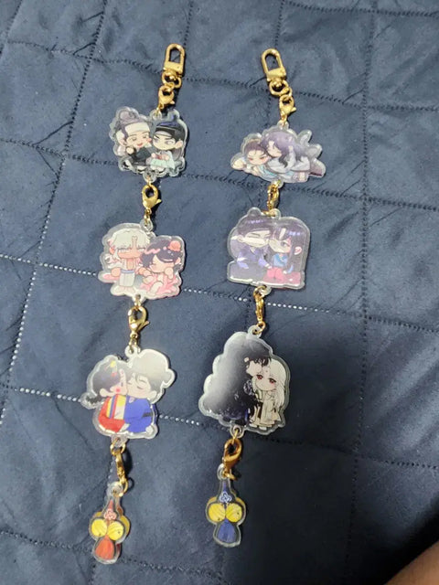 Ssangbangwool Story Trinket Keychain Unboxing and Protective Film Application