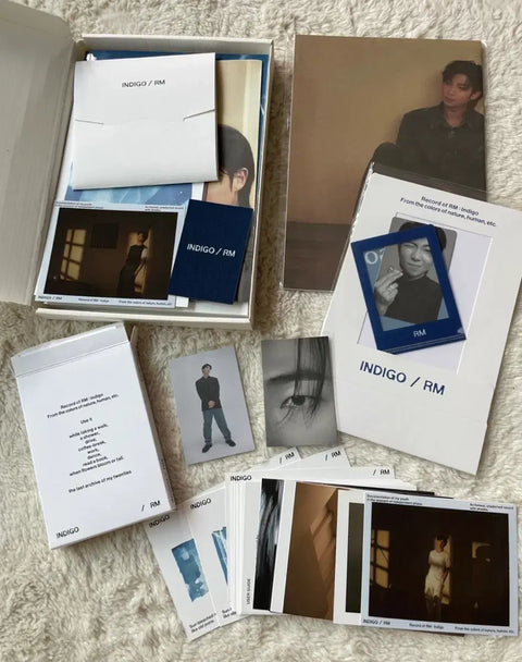 BTS RM Indigo Album Set with Weverse POB (Pre-Order Benefit) included