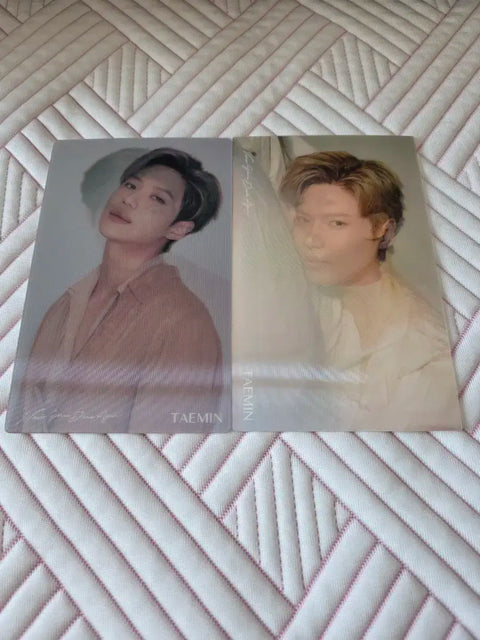 Bộ 2 thẻ ảnh Hologram Taemin NGDA