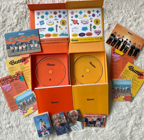 BTS Butter Album Set (includes poster)