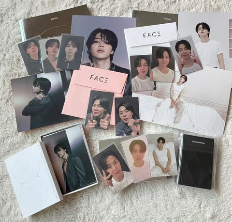 BTS Jimin FACE Album Set with Weverse POB