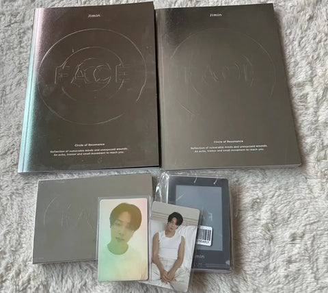BTS Jimin FACE Album Set with Weverse POB