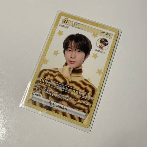 NCT WISH login photocard, Ryo photocard