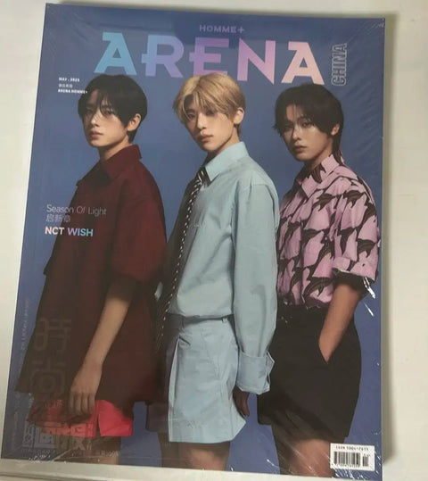 Tạp chí NCT Wish Arena Homme chưa mở