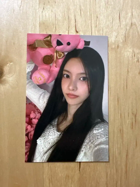 ILLIT Yuna Super Real Me Fansign Photocard