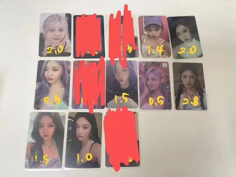 Thẻ ảnh Aespa Red Velvet