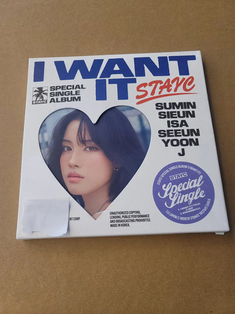 STAYC Special Single Not For Sale Signed Album