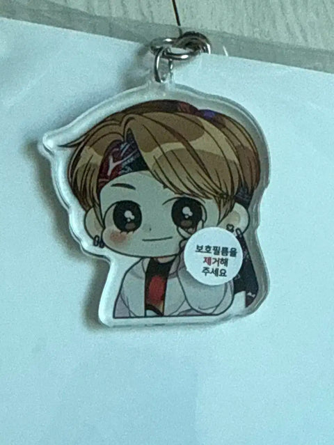 BTS V MIC Drop Keychain