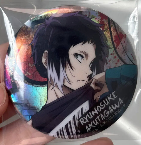 Bungou Stray Dogs Akutagawa can badge