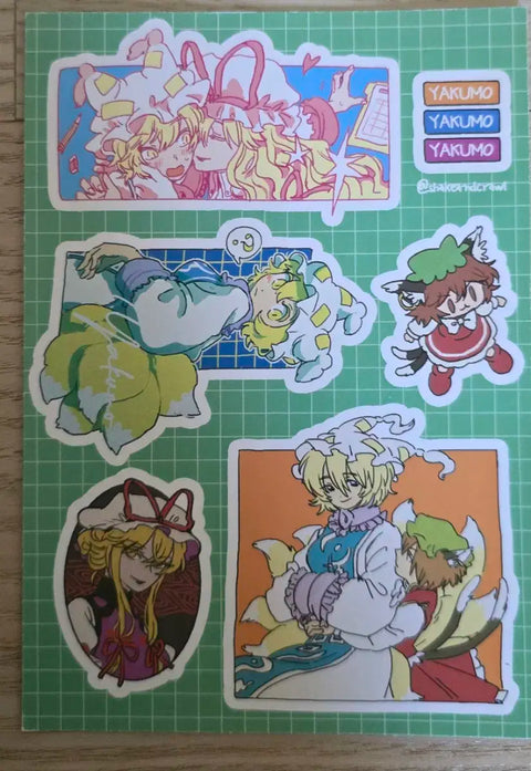Giảm giá gói nhãn dán Touhou Project