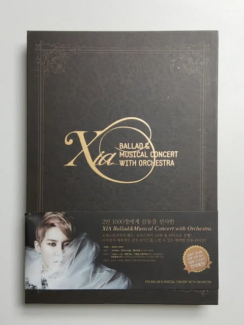 DVD BALLAD &amp; NHẠC KỊCH XIA Kim Junsu