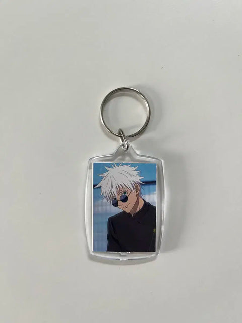 Jujutsu Kaisen Gojo Satoru ID Photo Keychain