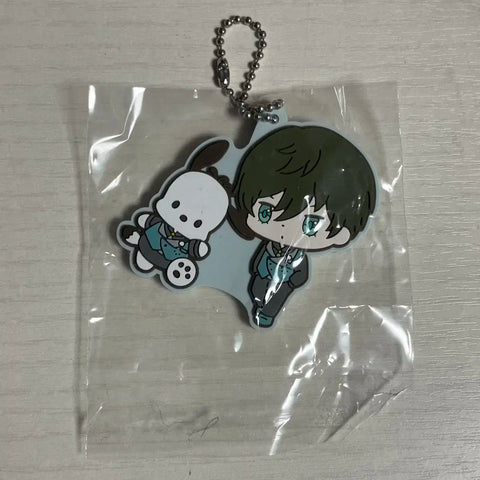 Blue Lock Itoshi Rin Sanrio Rubber Strap Keyring Pochacco Isagi Nagi Leo